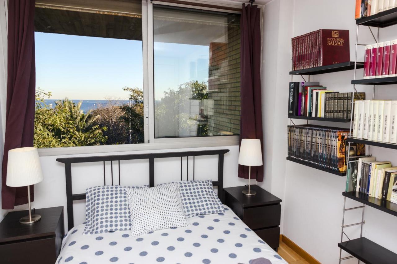 Vila Olimpica Skyline Barcelona Værelse billede