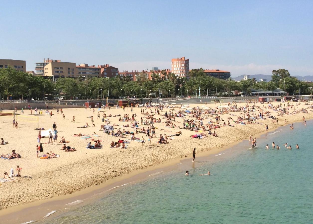 Vila Olimpica Skyline Barcelona Eksteriør billede