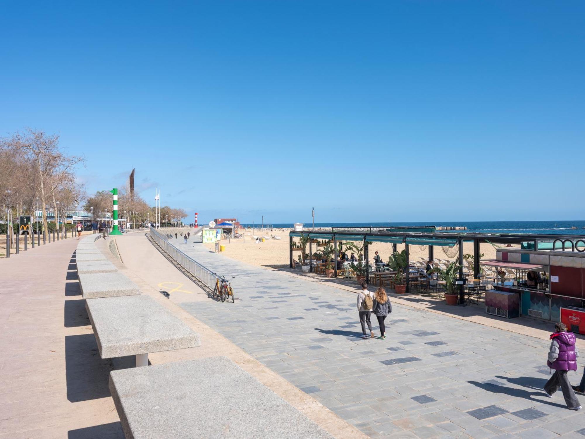 Vila Olimpica Skyline Barcelona Eksteriør billede