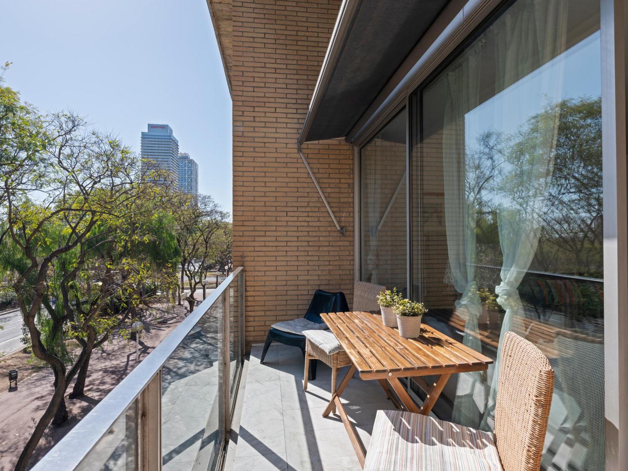 Vila Olimpica Skyline Barcelona Eksteriør billede